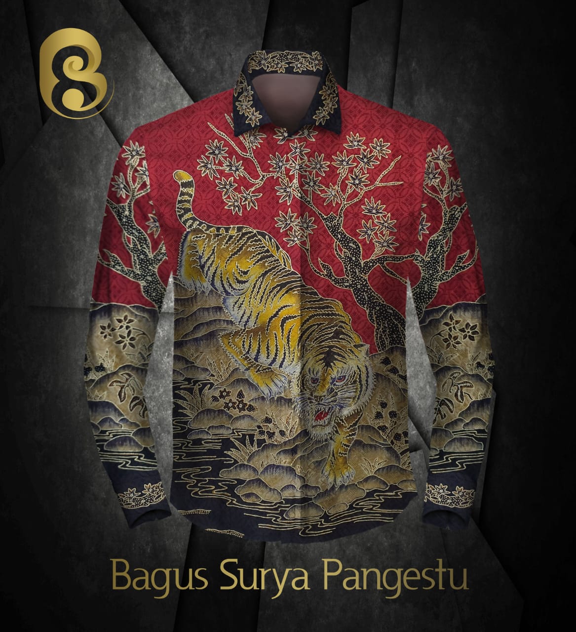 BATIK LENGAN PANJANG SUTRA